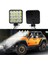 16 LED Kare Lamba Off Road Traktör Tekne (110 x 110 Mm) 5