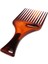 Plastik Afro Saç Seçme Kuaförlük Kıvırcık Saç Fırçası Salon Stil Fırçası (Yurt Dışından) 1