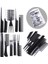 10PCS Pro Salon Saç Stil Kuaförlük Berber Fırça Taraklar Seti +12 Klipler (Yurt Dışından) 2