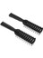2pcs Stil Saç Fırçası Kaburga Tarağı Anti-Statik Salon Adanmış Kıvırcık Saç Tarağı (Yurt Dışından) 2