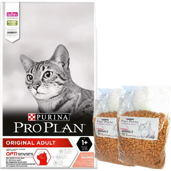 Proplan Original Somonlu Yetişkin Kedi Maması 2 kg Ekopaket