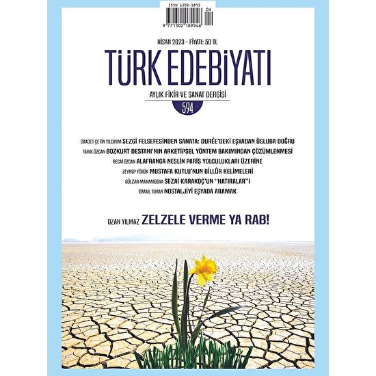 Türk Edebiyatı 594. Sayı Nisan 2023