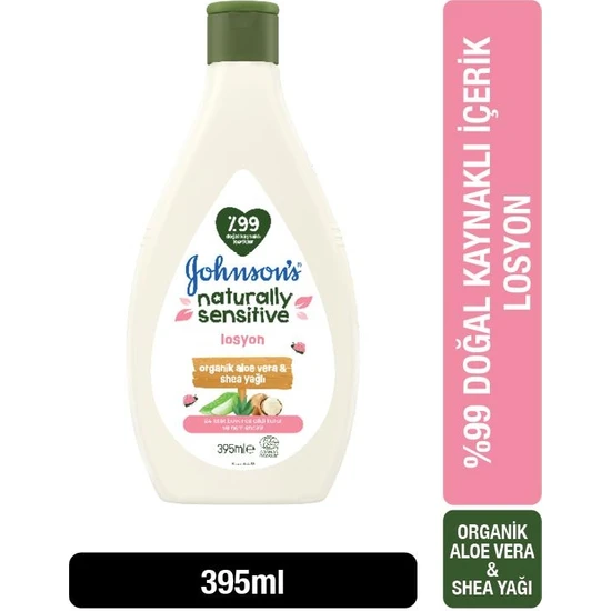 Johnson's Naturally Sensitive Losyon 395ML