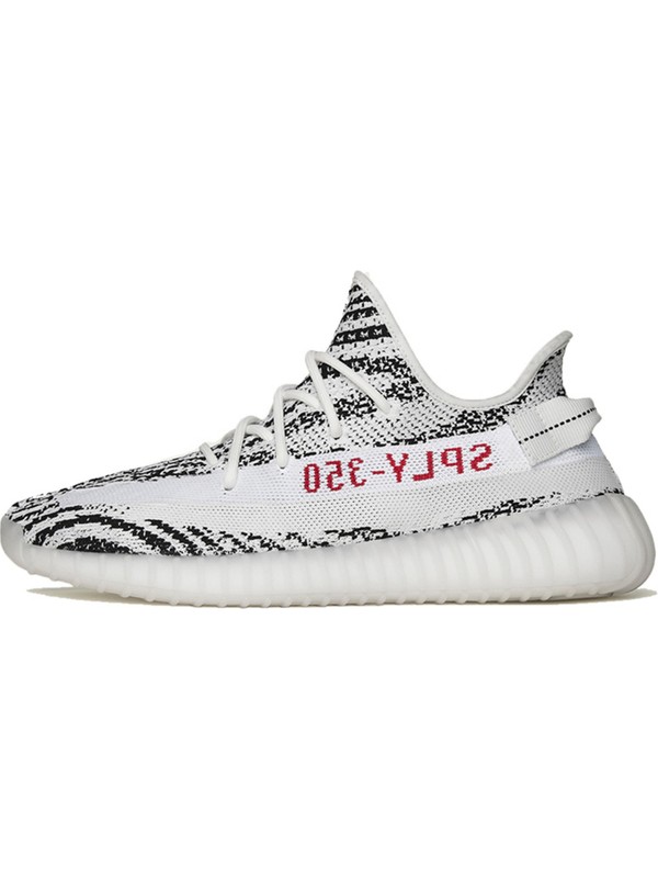 Yukka Yeezy Boost 350 Ayakkabı V1 Beyaz Zebra (Yurt Fiyatı