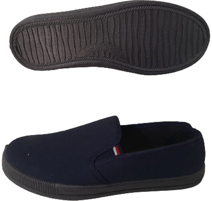 Emek Unisex Siyah Keten Ayakkabı görsel 8