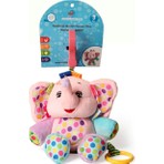 Sozzy Toys Müzikli Eğitici Fil Eğlenceli Peluş Bebek Oyuncağı 32 cm Renkli Tasarım