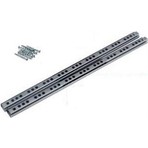 Samet 17 mm x 34,2 cm Bilyalı Çekmece Ray 1,7 cm Genişlik ile Mobilya Hırdavatı İçin Uygun