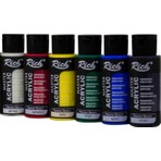 Rich Master Akrilik 6 Renk 60 cc Mix Set