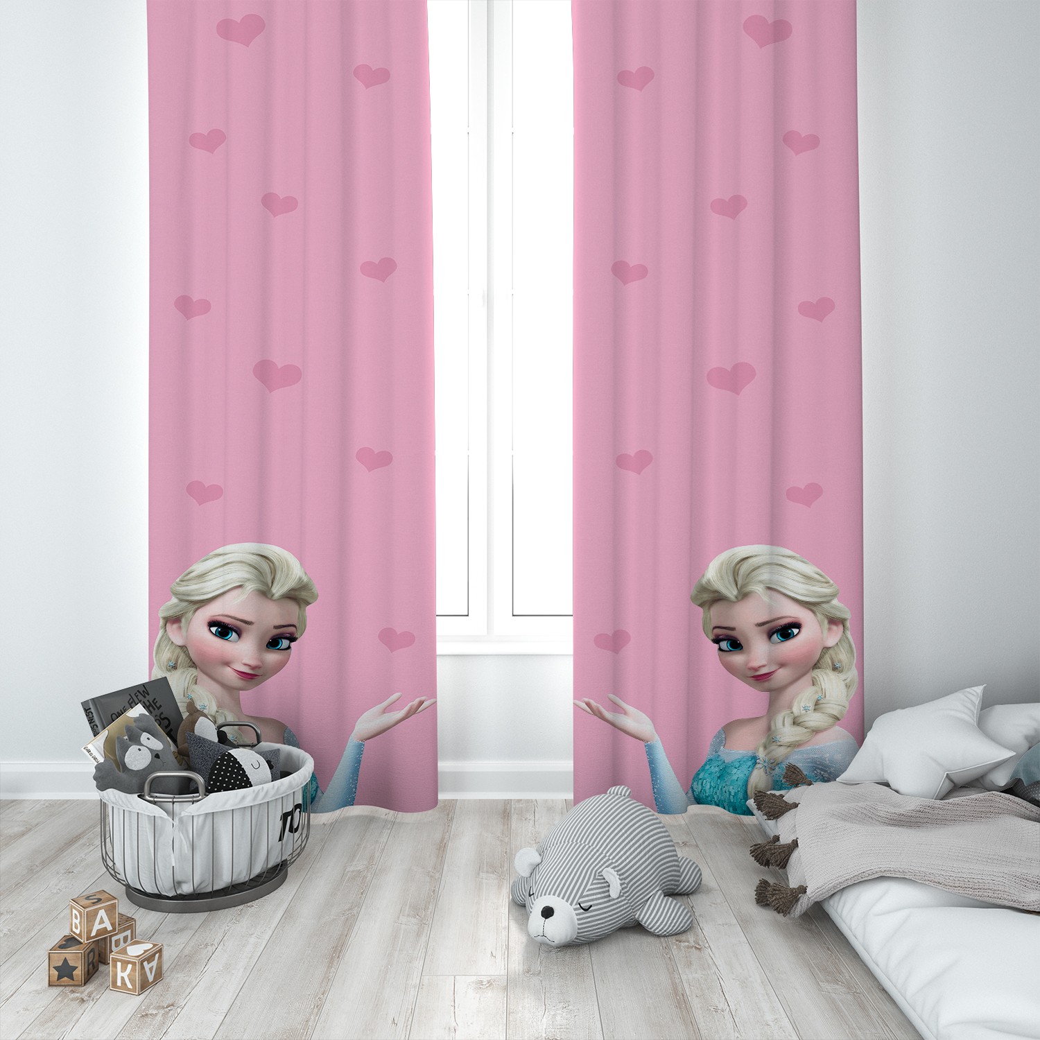 Mekta Home Çocuk Odası Bebek Odası Takımı Elsalı Fon