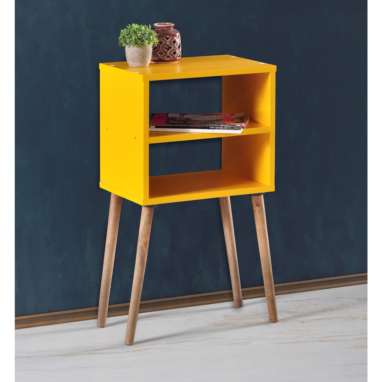 Albero Mobilya Torna Ayaklı Sarı Komidin Fiyatı Albero Mobilya Torna Ayaklı Sarı Komidin Fiyatı