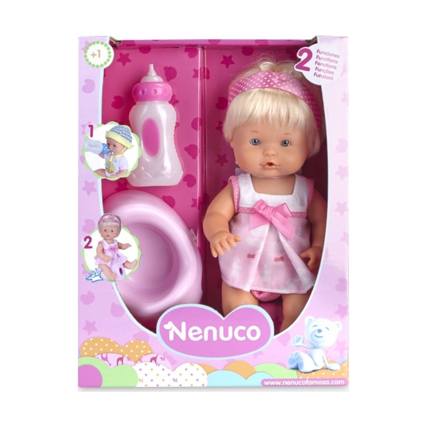 Nenuco Altını Islatan Biberonlu Oyuncak Kız Bebek 6744 Fiyatı