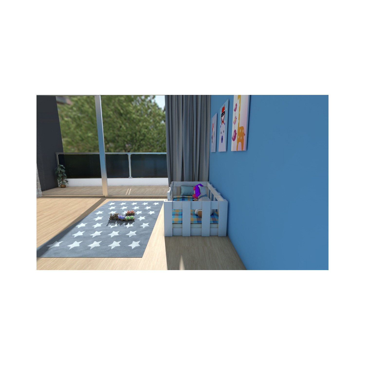 Etmermo Montessori Karyola Beyaz Eymo 3 Mini 70 x 140 Fiyatı