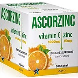 Aster Ascorzinc Vitamin-C 30 Saşe