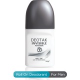Deotak Invisible Roll-On Deodorant 35 Ml- 1 Adet Erkekler İçin