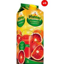Pfanner Meyve Suyu Kan Portakalı 2 Lt - 6'lı