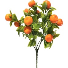 Nettenevime Yapay Çiçek Mandalina Demeti Yapay Meyve Demeti