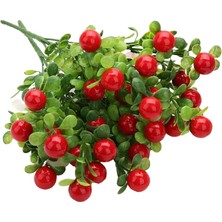 Nettenevime Yapay Çiçek Kiraz Demeti Yapay Meyve Demeti