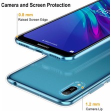 Case 4U Huawei Y6 2019 Kılıf A+ Şeffaf Lüx Süper Yumuşak 0.3mm Ince Slim Silikon