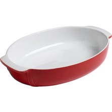 Pyrex SG25OR8/7146 Oval Frn Kabı Turuncu 25 x 18 cm