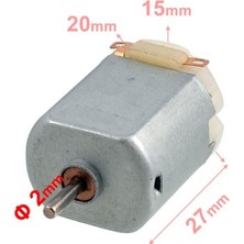 Oyunlarla Fen Dc Motor, Deney Motoru, 3V, 6V Motor Yüksek Devir Dinamo Motor 10'lu