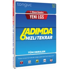Tonguç Akademi Yeni LGS 6 Adımda Hızlı Tekrar