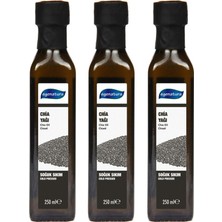 Egenatura Chia Yağı 3 X 250 ml - Soğuk Sıkım & Cam Şişe