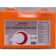 Selective İlk Yardım Çanta Seti Duvar Askı Aparatlı