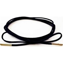 BijuStore Siyah Süet Bağcıklı Choker Tasma Kolye