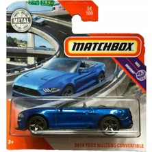 Matchbox Tekli Araba 2018 Ford Mustang Convertible C0859 - GKM43