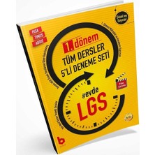 Basamak 8. Sınıf Lgs 1. Dönem Tüm Dersler 5Li Deneme Seti