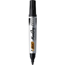 Bic Marker 2000 Yuvarlak Uç Koli Kalemi Siyah 12'li Kutu