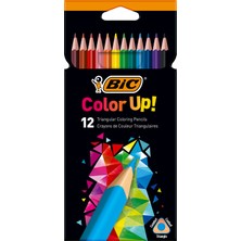 Bic Color Up Üçgen Kuru Boya 12 Renk