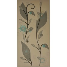 Venilia Floral Kendinden Yapışkanlı Dekoratif Duvar Süsü