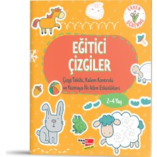 Eğitici Çizgiler Etkinlik Kitabı 2-4 Yaş