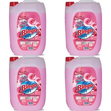 Bingo Soft Gül Pembe 5 Lt x 4'lü