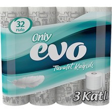 Only Evo Rulo Tuvalet Kağıdı / 3 Kat / 32'li Paket