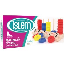 Redka Matematik İşlem Oyunu Zeka Geliştirici ve Eğitici Abaküs