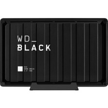 WD BLACK D10 8TB 3.5" 250MB/s USB 3.2 Taşınabilir Disk WDBA3P0080HBK-EESN