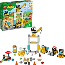 LEGO DUPLO® Kuleli Vinç ve İnşaat 10933 Yapım Oyuncağı