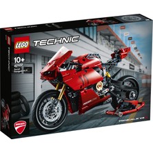 LEGO Technic Ducati Panigale V4 R 42107 - 10 Yaş ve Üzeri Yüksek Performanslı Oyuncak Arabaları Seven Çocuklar için Koleksiyonluk Yaratıcı Oyuncak Model Yapım Seti (646 Parça)