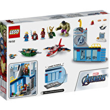 LEGO® Marvel Avengers Loki#nin Gazabı 76152 - Marvel Avengers Minifigürlerini ve Tesseract#ı İçeren Oyuncak Yapım Seti (223 Parça)