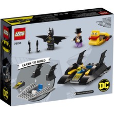 LEGO® DC Batboat Penguen Takibi! 76158 Yapım Seti