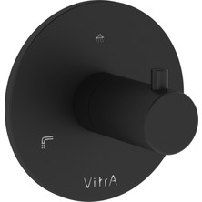 VitrA Origin A4262436 Ankastre 3 Kollu Yönlendirici Mat Siyah