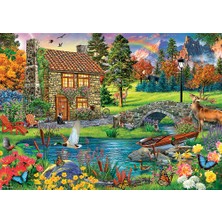 Trefl Cottage In The Mountains Puzzle 6000 Parça