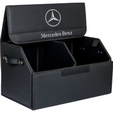 Dekohop Oto Bagaj Organizeri Mercedes Benz Uyumlu Deri Bagaj Kutu Çanta