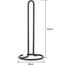 Tekno-tel TEZGAH ÜSTÜ KAĞIT HAVLULUK MAT SİYAH MG302B