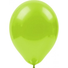 Festivall Metalik Fıstık Yeşili Balon 10'lu Paket