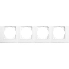 Viko Viko Linnera Beyaz Dörtlü Çerçeve Y