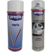 Presto Tofaş Fi452 Safir Mavisi Sprey Rötuş Boya Seti