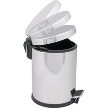 Hafele Plack Çöp Kutusu Krom Parlak 5lt